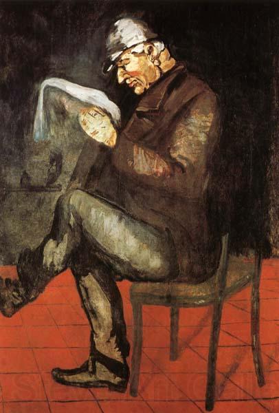 Paul Cezanne Portrait d Eugene Dlacroix Norge oil painting art